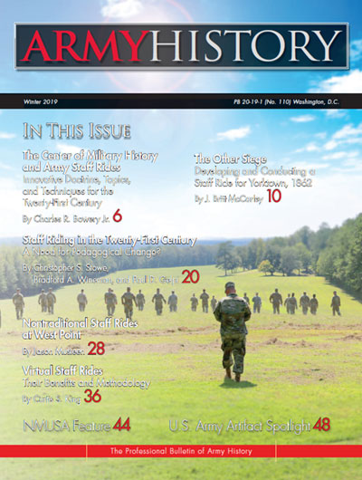 Army History Magazine Issue 110